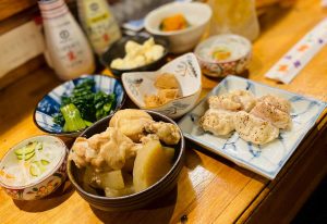 ええがねの料理の一例